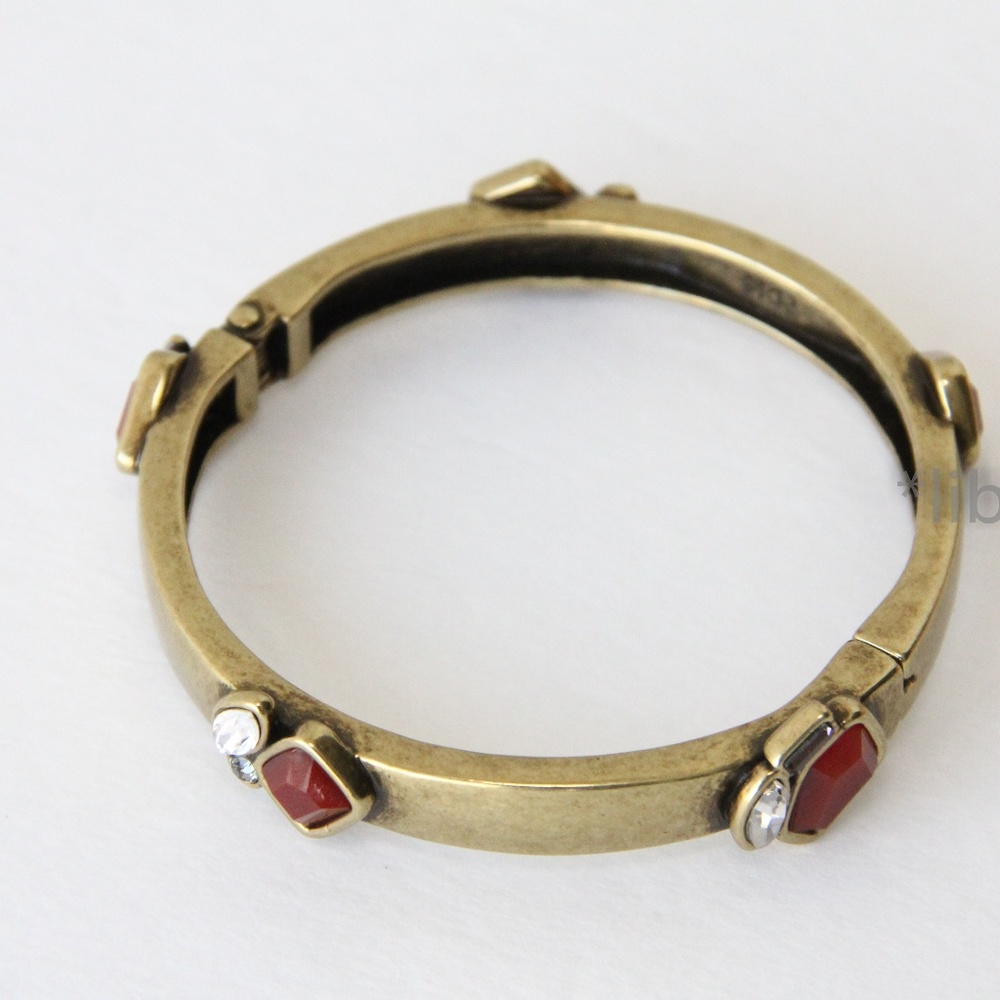 Silpada Mirage Bangle Bracelet Swarovski Crystals - Picture 4 of 6
